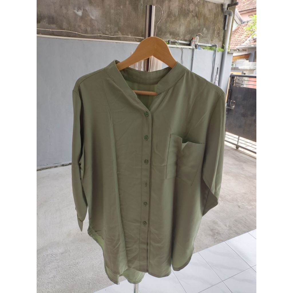 [PRELOVED] Tunik Hijau Sage