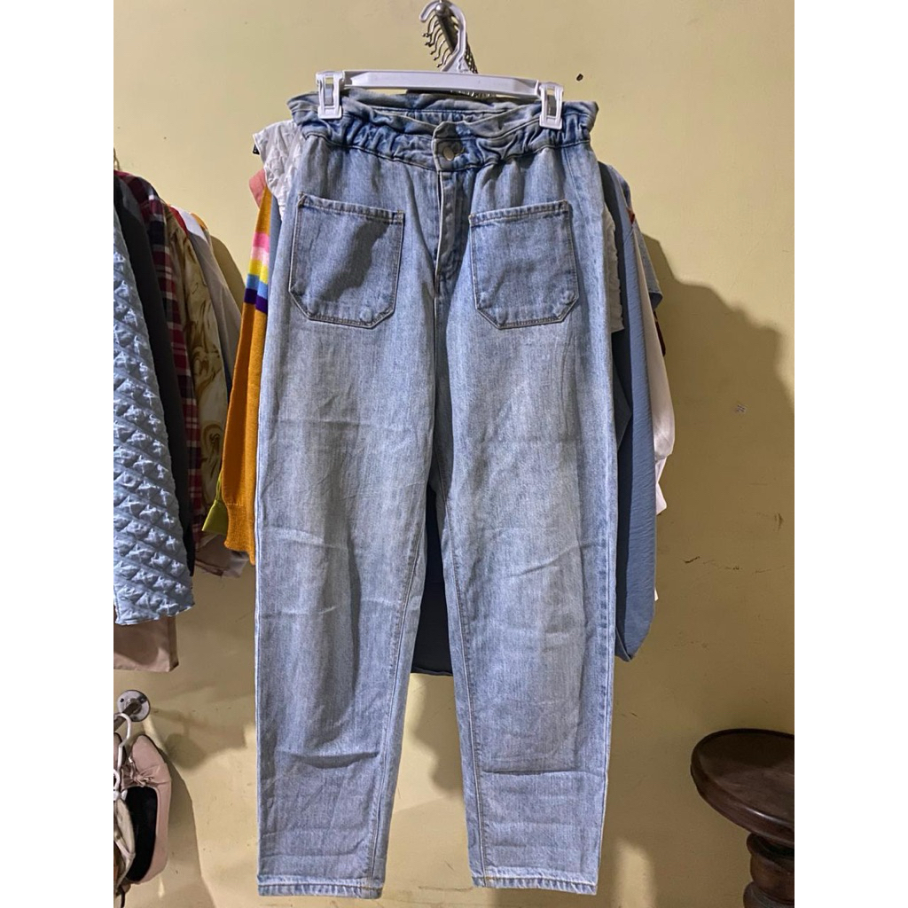 Highwaist jeans//Kulot jeans//Kulot Highwaist//Celana jeans