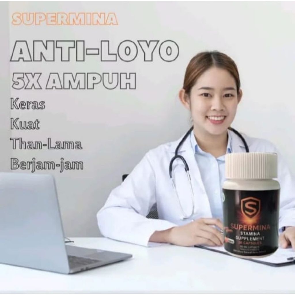 Kapsul SUPERMINA obat kuat pria tahan lama