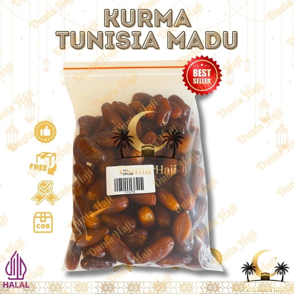 Kurma Tunisia Palm Fruit Madu 1kg
