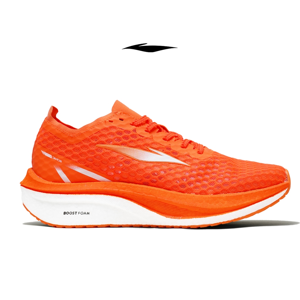 Sepatu Running Lycan Sonic Pro 1.0  Neon Orange / White
