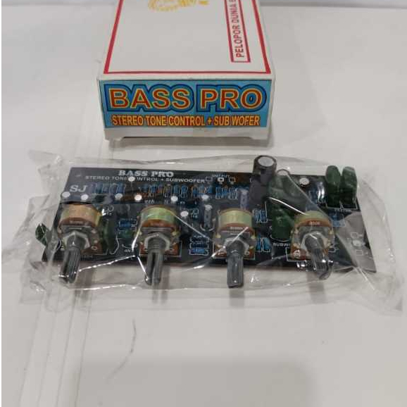 KIT  BASS PRO  STEREO TONE CONTROL + SUBWOFER SJ