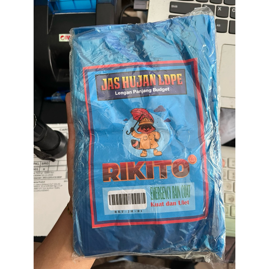 JAS HUJAN PLASTIK LDPE | MANTEL PLASTIK