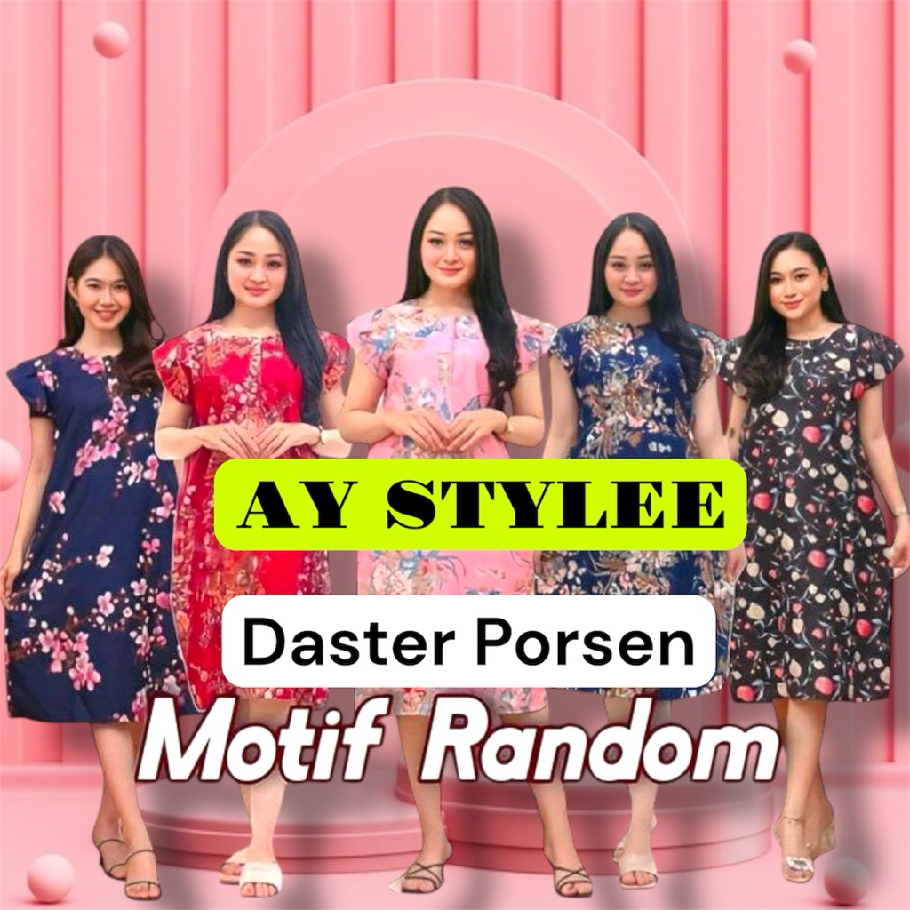Daster  Rumahan 100 Dapat 5 PCS | Daster murah | Paket Usaha | Grosir daster | Paket Daster Usaha | 