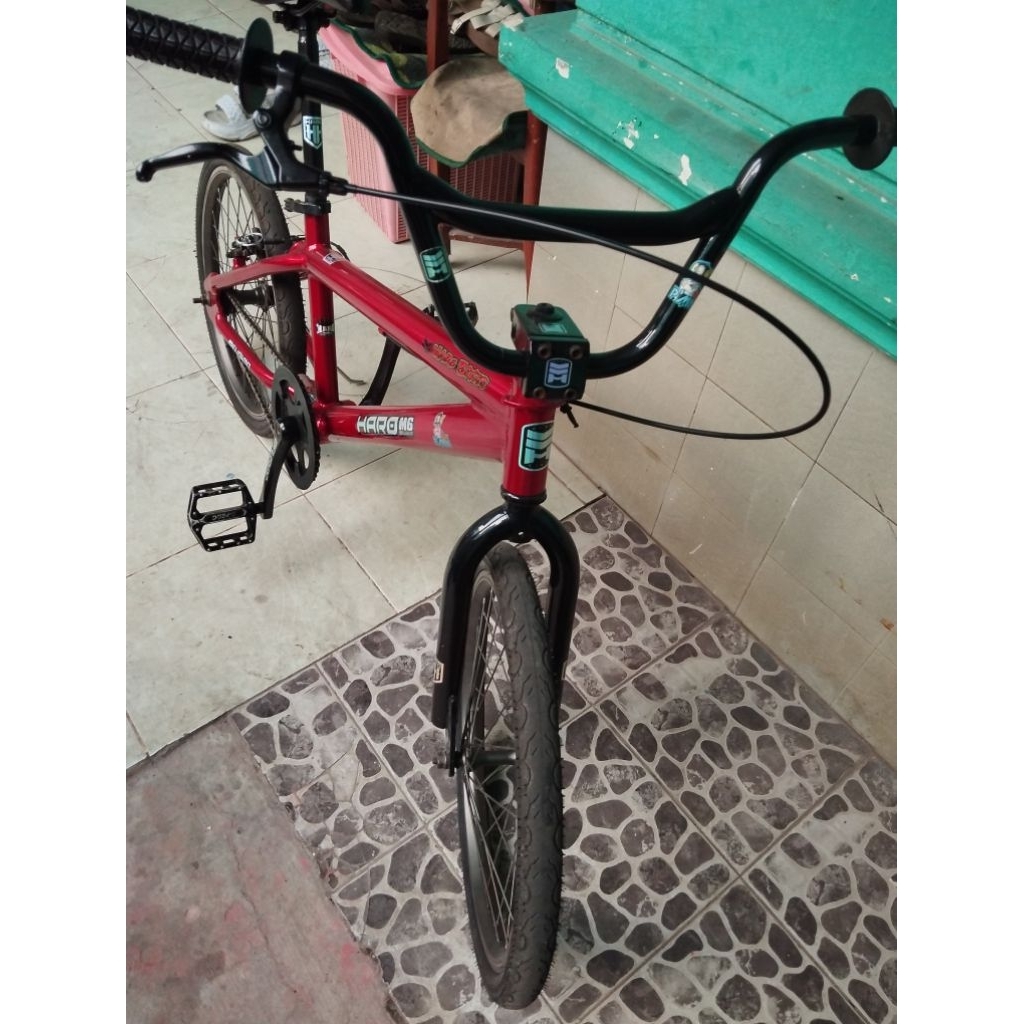 BMX Restorasi. Frame alloy. decal Haro. model ontel