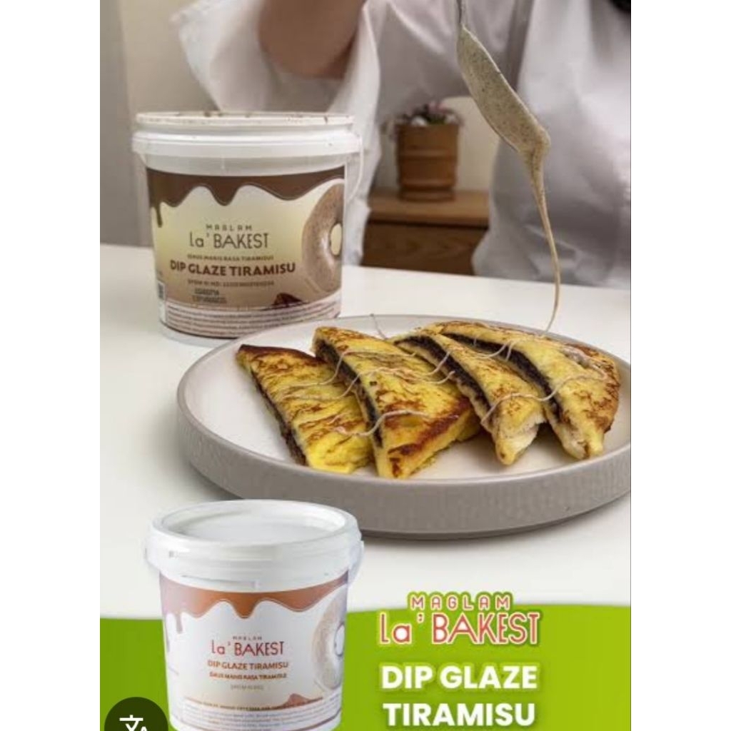 MAGLAM LA'BAKEST GLAZE TIRAMISU 1 KG