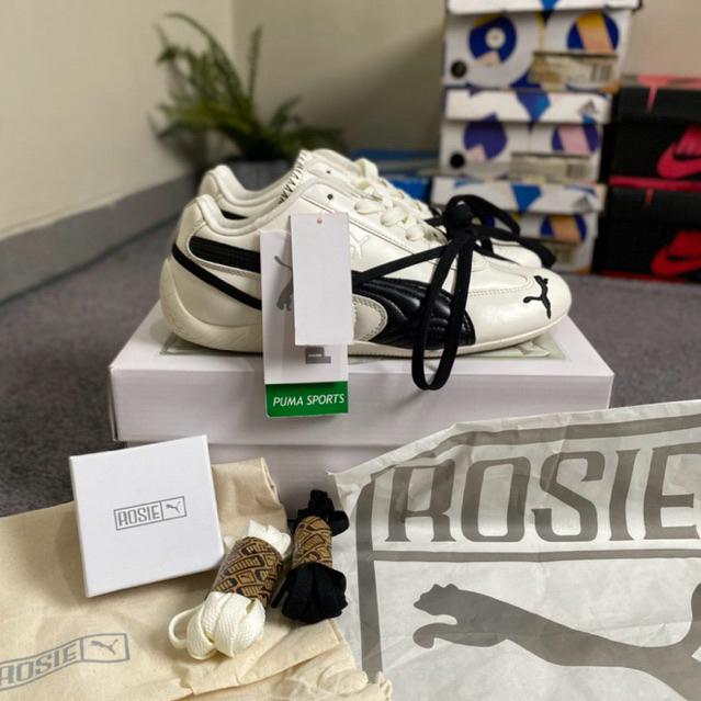 PUMA ROSE WHITE BLACK