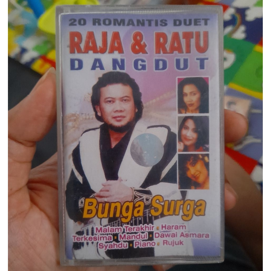 Kaset Pita Rhoma Irama 20 Romantis Duet Raja&Ratu Dangdut - Original
