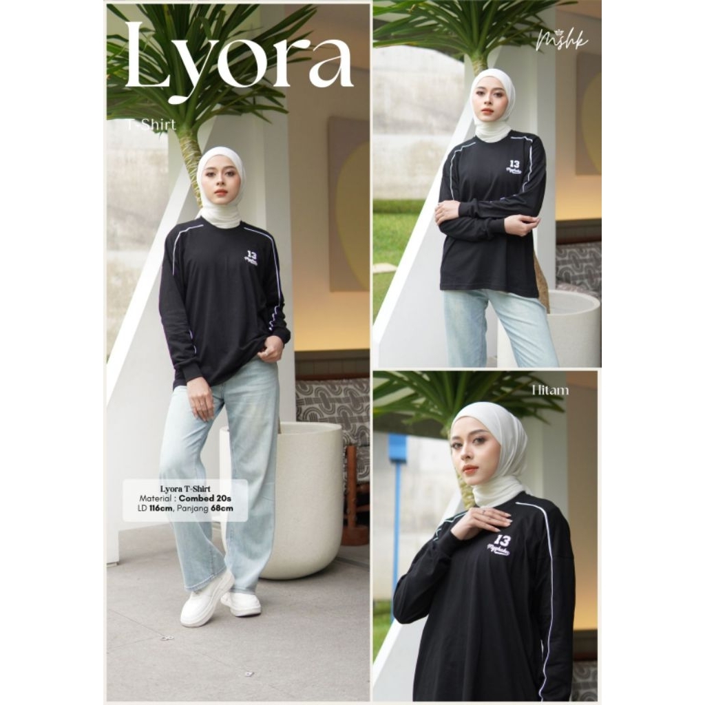 kaos combad Myshaku Lyora simple casual