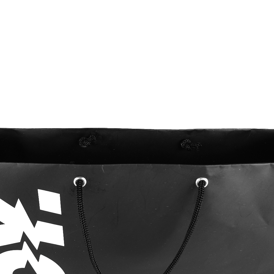 Troy Company Paper Bag Gift Bag Large Black Glossy - Tas Hadiah Tas Souvenir Hitam Glossy PBG 3414