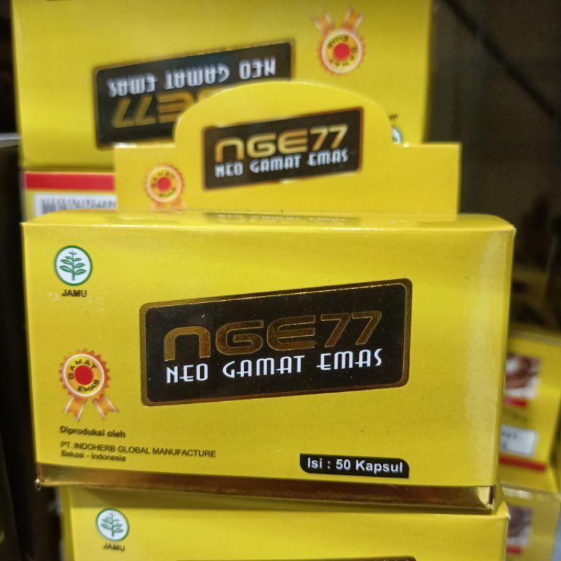 NGE77 Gamat 50 Kapsul | NGE Kapsul extrak gamat emas