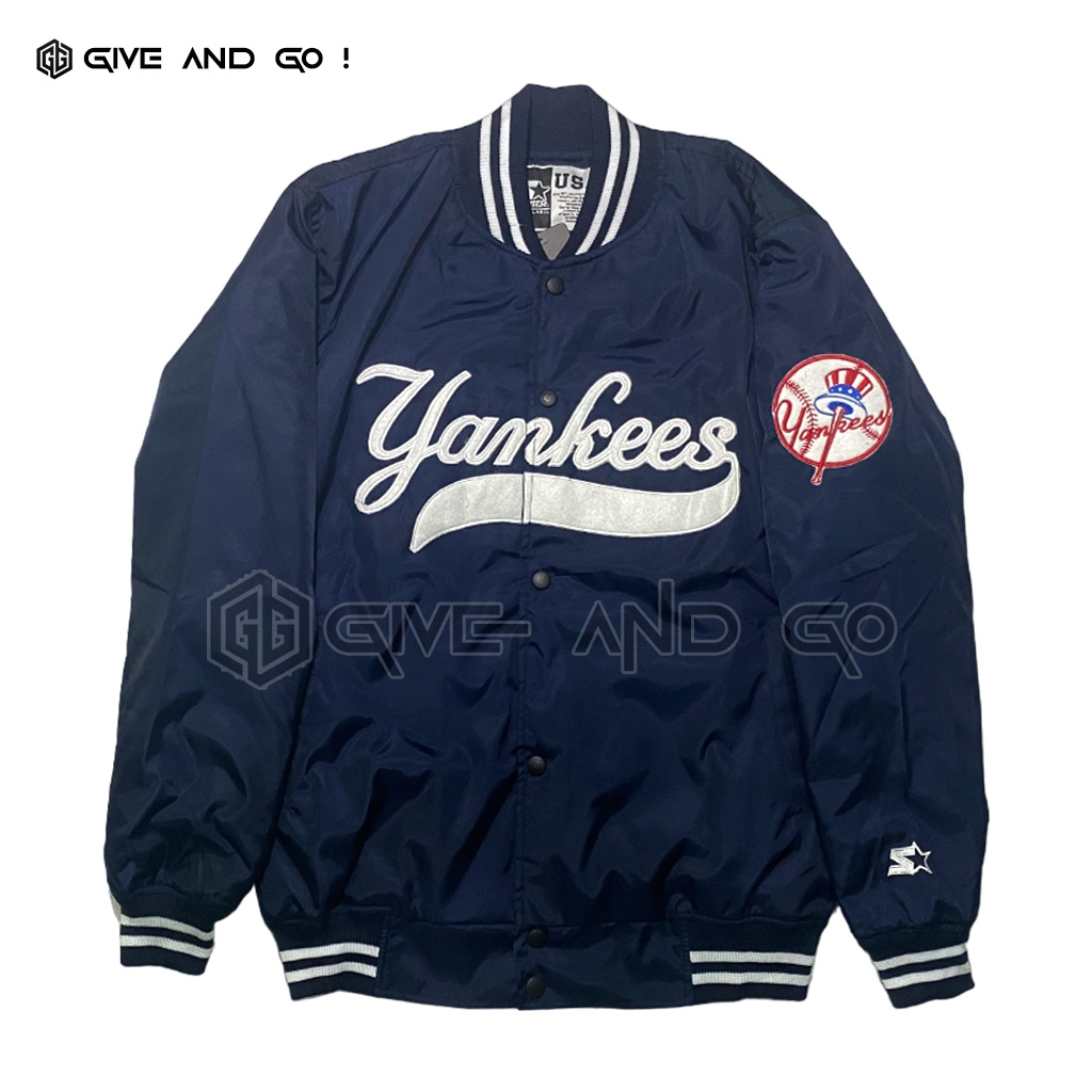 JunasCloth Jaket Varsity  Base Ball Bomber Vintage Sukajan Pria Wanita