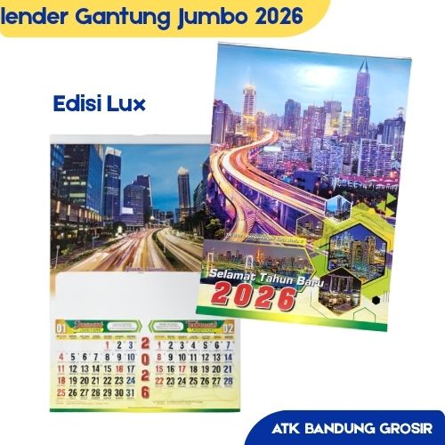 Kalender Dinding Tahun 2026 Calender Catur Wulan Triwulan & Standard TH25 - SHABG- SHSNP
