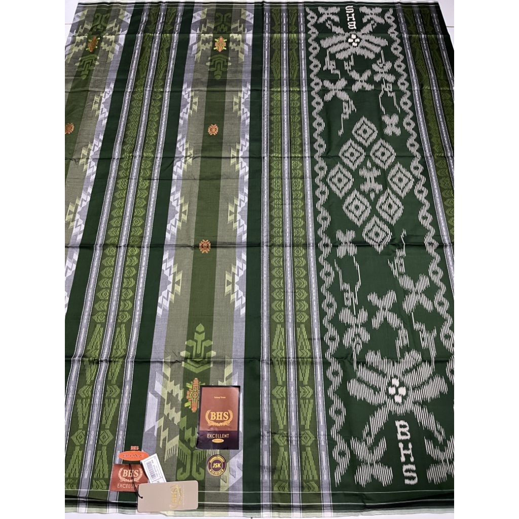 Sarung BHS Excellent Bronze Motif JSK Jacquard Songket