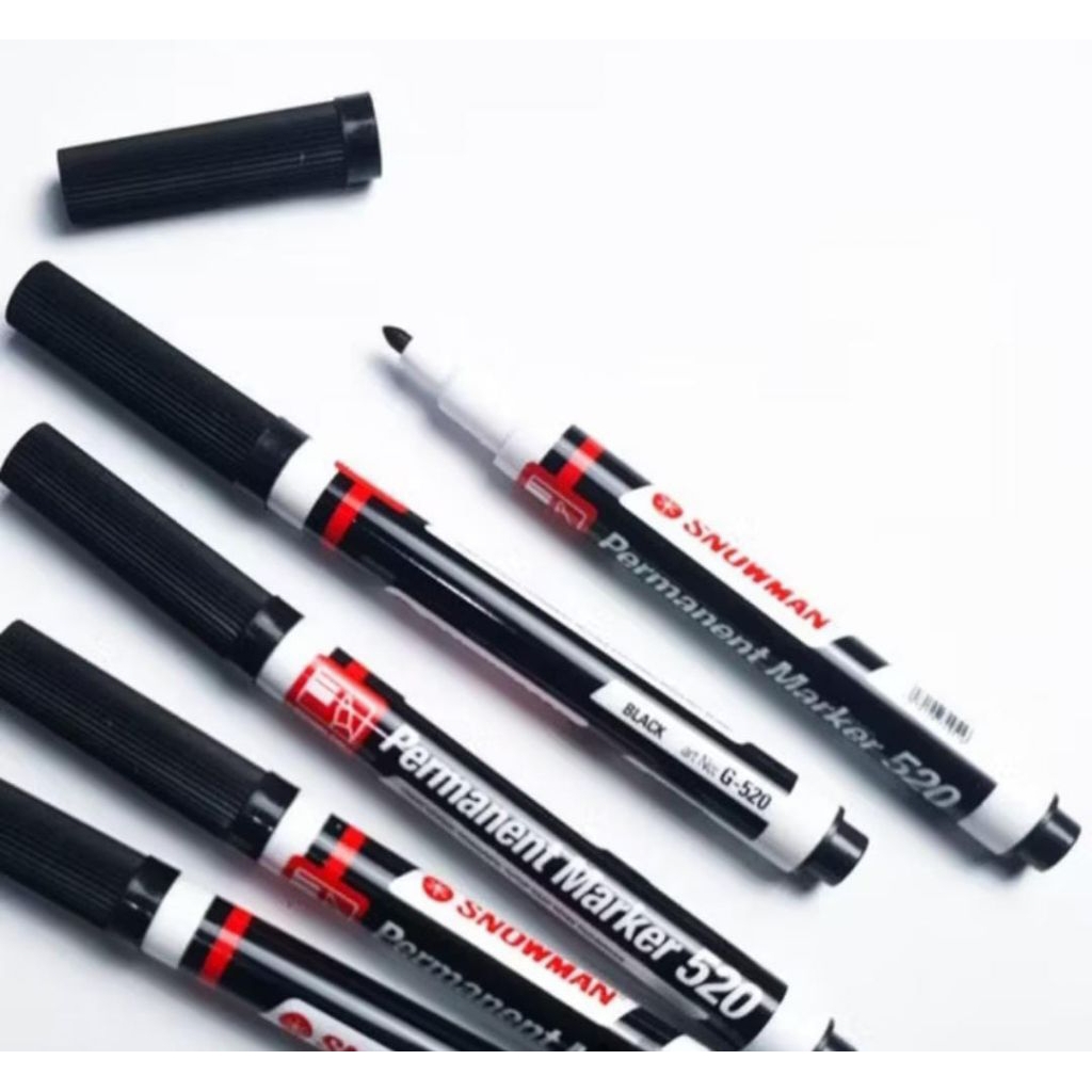 Spidol Permanen Kecil Snowman Permanent Marker 520