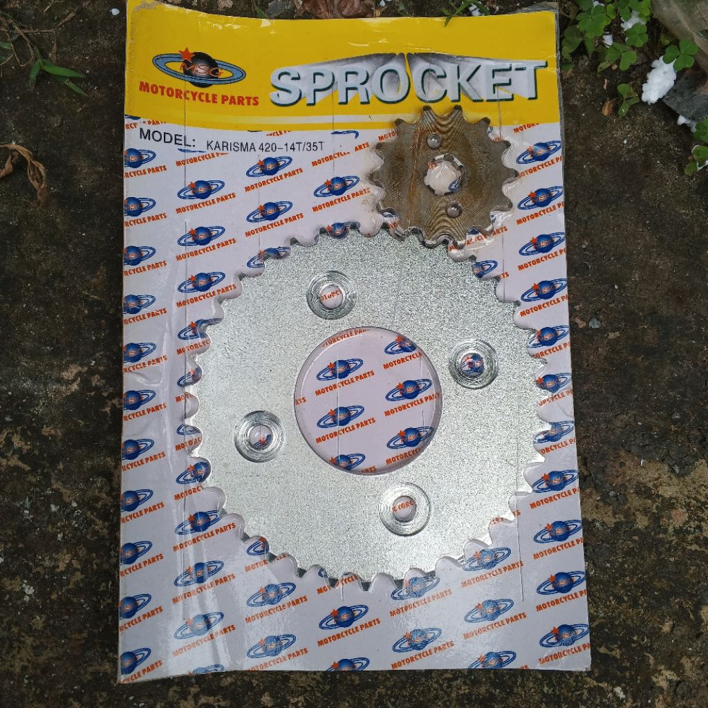 gear set gir depan belakang karisma/Supra x 125 420