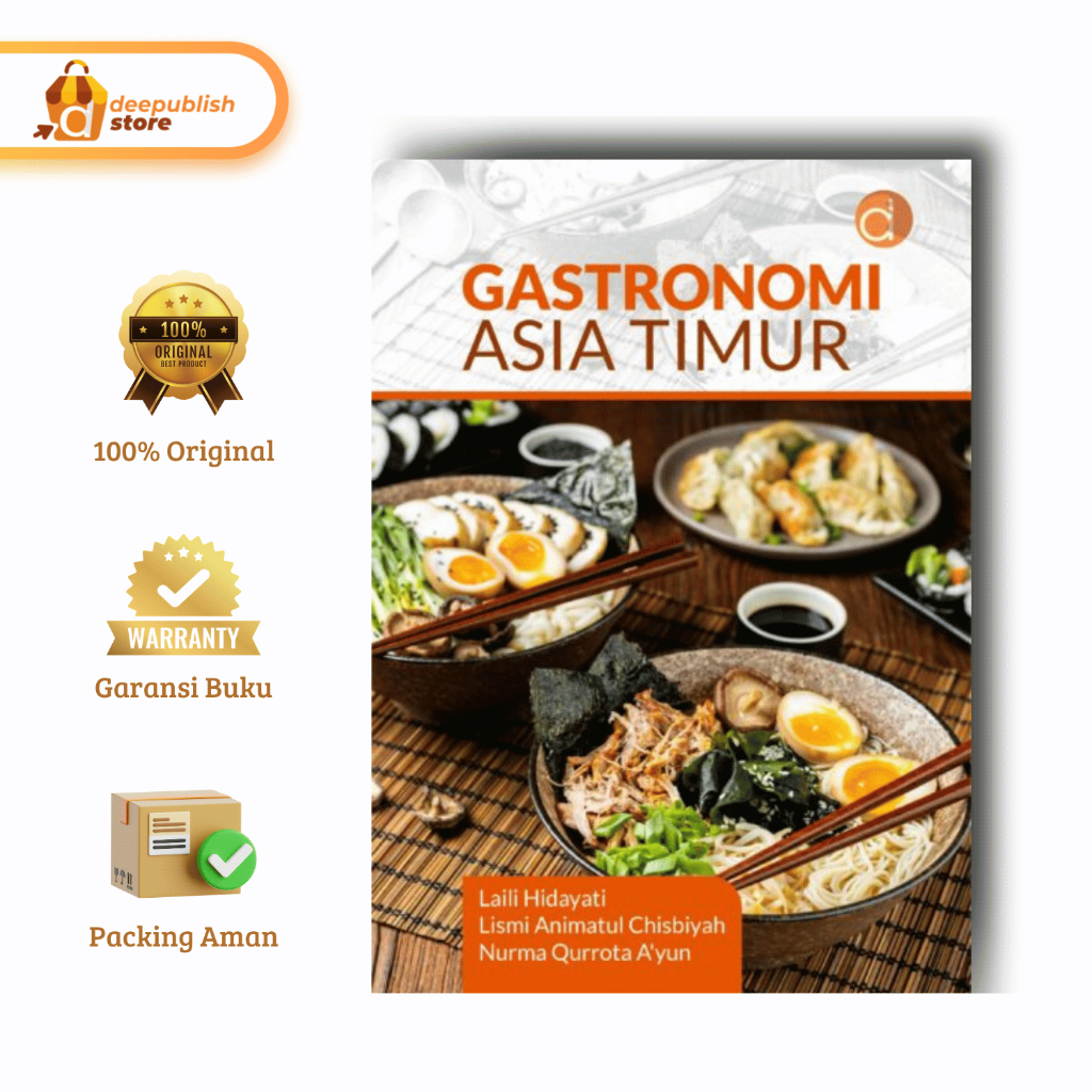Deepublish | Buku Gastronomi Asia Timur | Buku Umum | Original