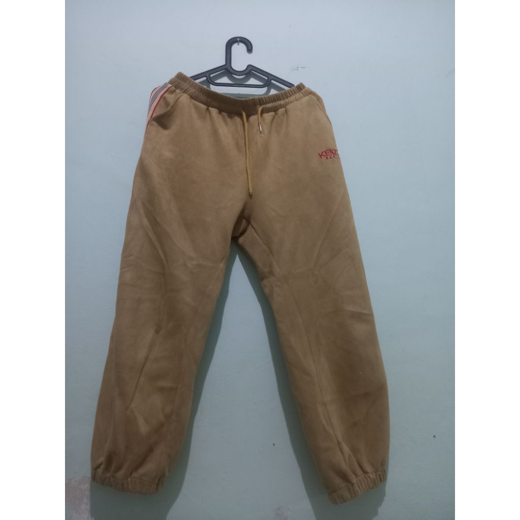 preloved celana joger jumbo bahan suede