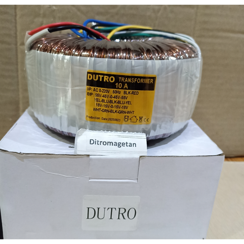 TRAFO TOROID 10A / TRAFO DONAT 10 AMPERE TORODIAL REALPICT
