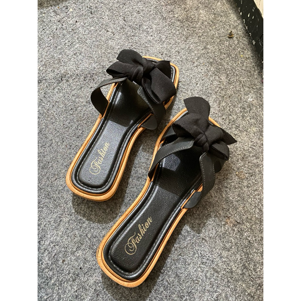 SANDAL TEPLEK PITA KOREAN LOOK