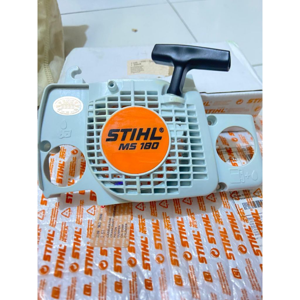 Recoil starter senso stihl ms180 senso gergaji mesin