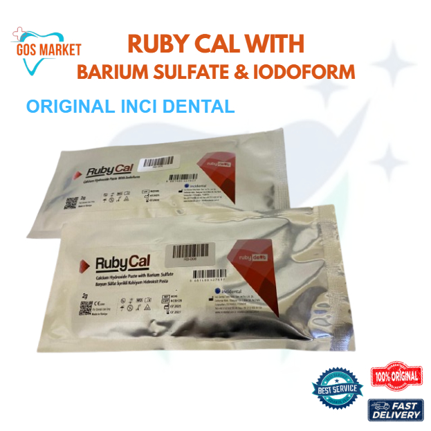 Ruby Cal Calsium Hydroxide Paste With Barium Sulfate | Ruby Cal Composite | Ruby Cal With Iodoform