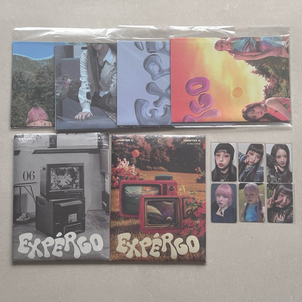 [READY NEW&SEALED] NMIXX 1ST EP EXPERGO STANDARD NORMAL VER. (+POSTER/POB PHOTOCARD MAKESTAR SULLYOO