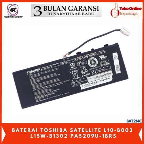 Baterai Toshiba Satellite L10, Toshiba Satellite L10-B003, Toshiba Satellite L10W-B, Toshiba Satelli