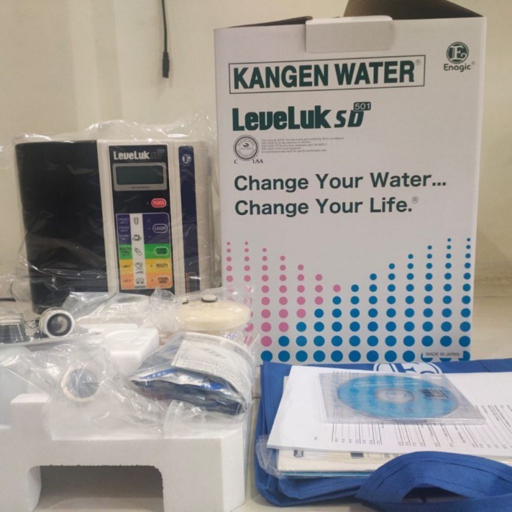kangen water SD501 baru segel 8plat. best alkali water