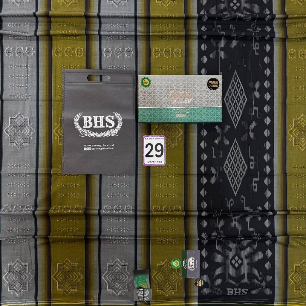 sarung BHS Cosmo Silver 100% ori