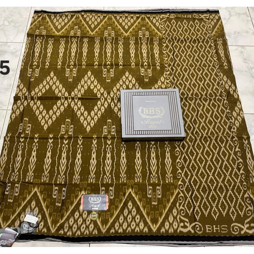 SARUNG BHS ROYAL TIPE KWG SUTRA GRADE SILVER