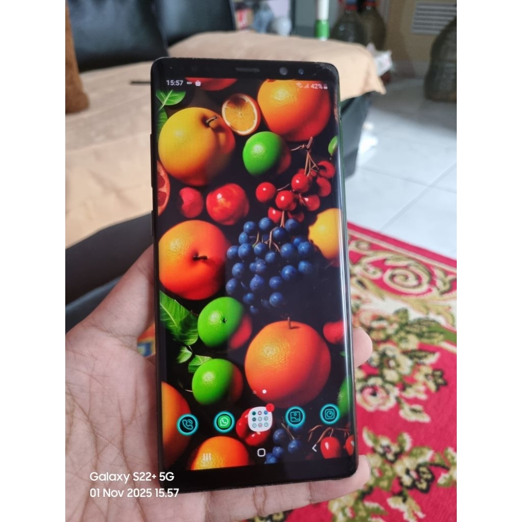 LCD SAMSUNG GALAXY NOTE 8 ORIGINAL COPOTAN SEIN