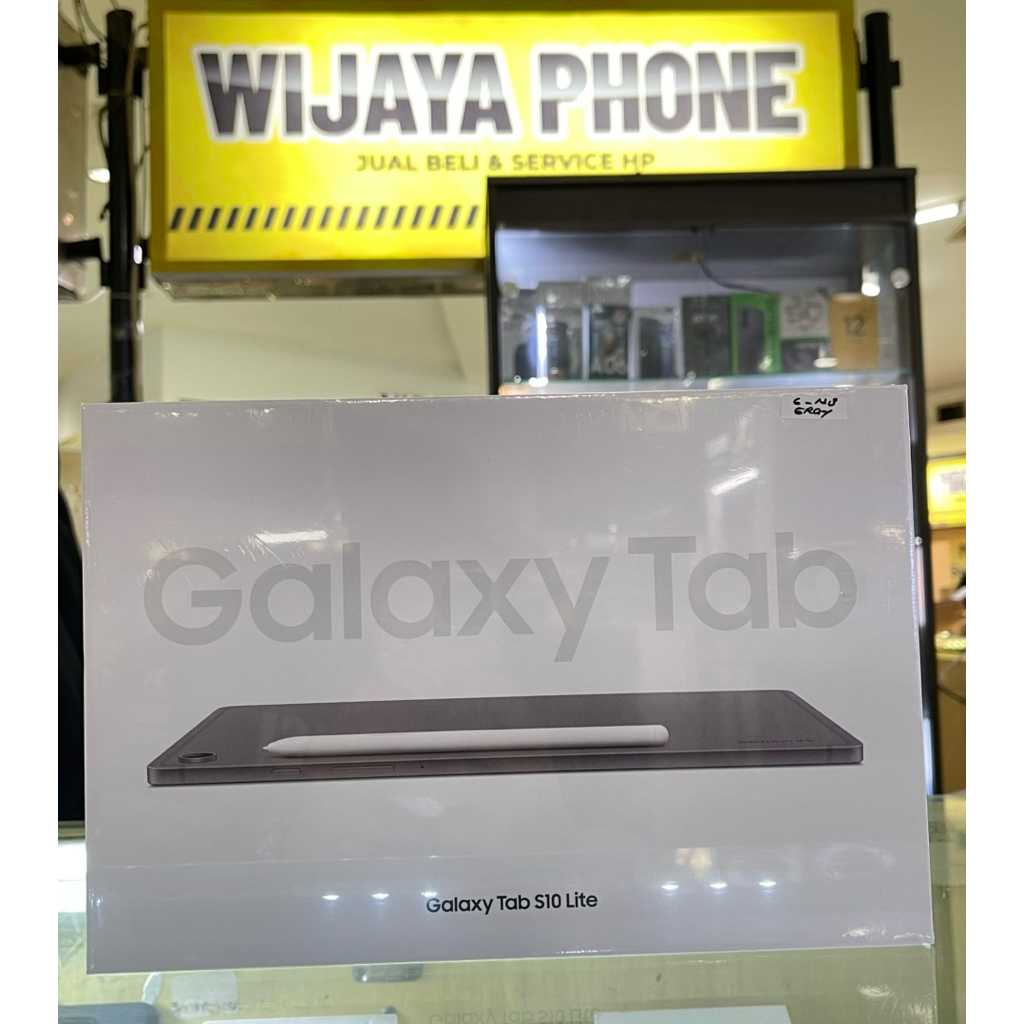 SAMSUNG TAB S10 LITE 5G WITH SPEN 6/128 NEW SEGEL RESMI