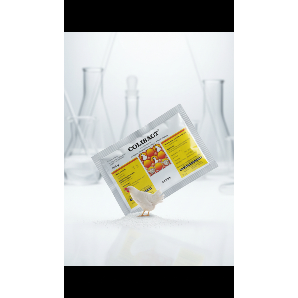 COLIBACT SERBUK 100 GRAM - Obat Ayam Babi Colibacillosis Coryza Fowl Cholera