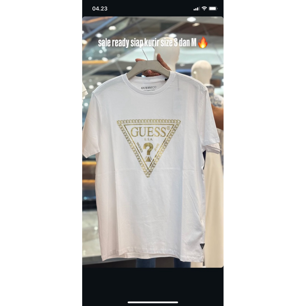 KAOS PRIA GUESS MIRROR QUALITY PRIA7489