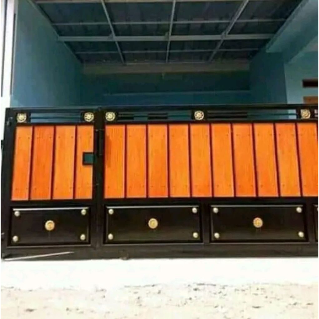 pintu pagar minimalis