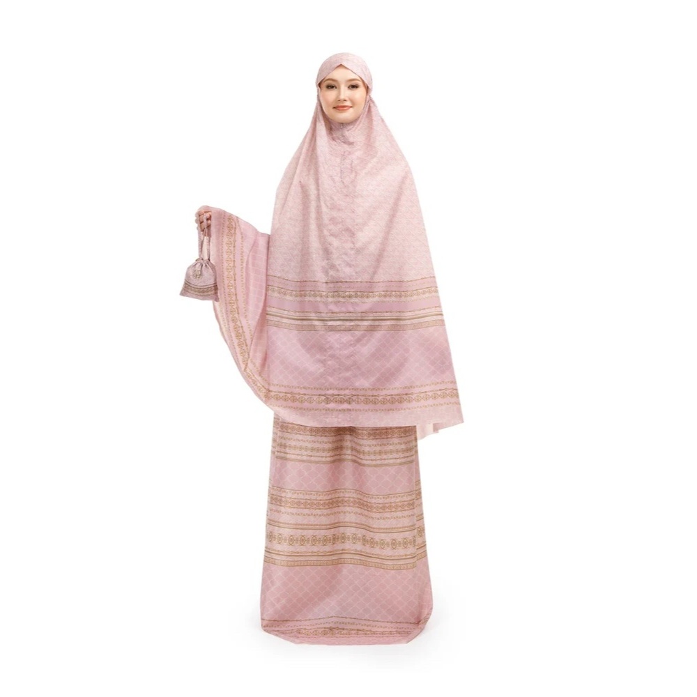 NADA PUSPITA - Monoglam Pocket Prayer Robe (Multicolor) / Mukena Travel