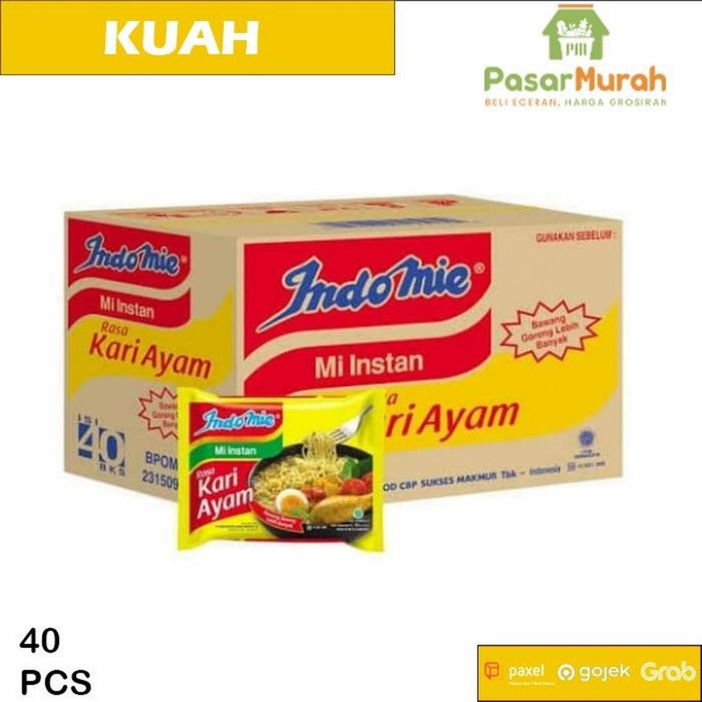 Indomie kuah Kari Ayam 1 DUS / Indomie kuah / Indomie kuah rasa kari ayam