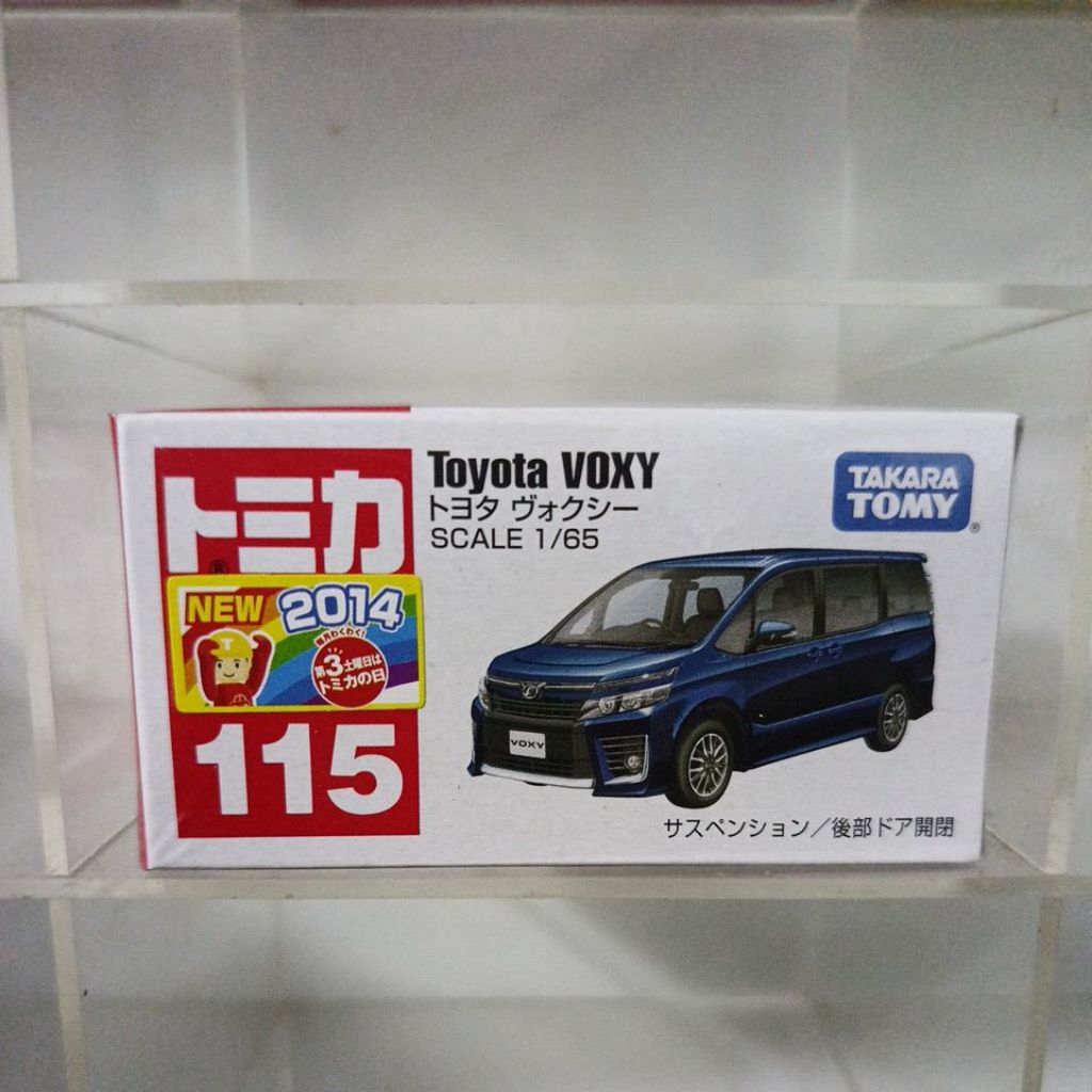 Tomica No 115 Toyota Voxy Segel