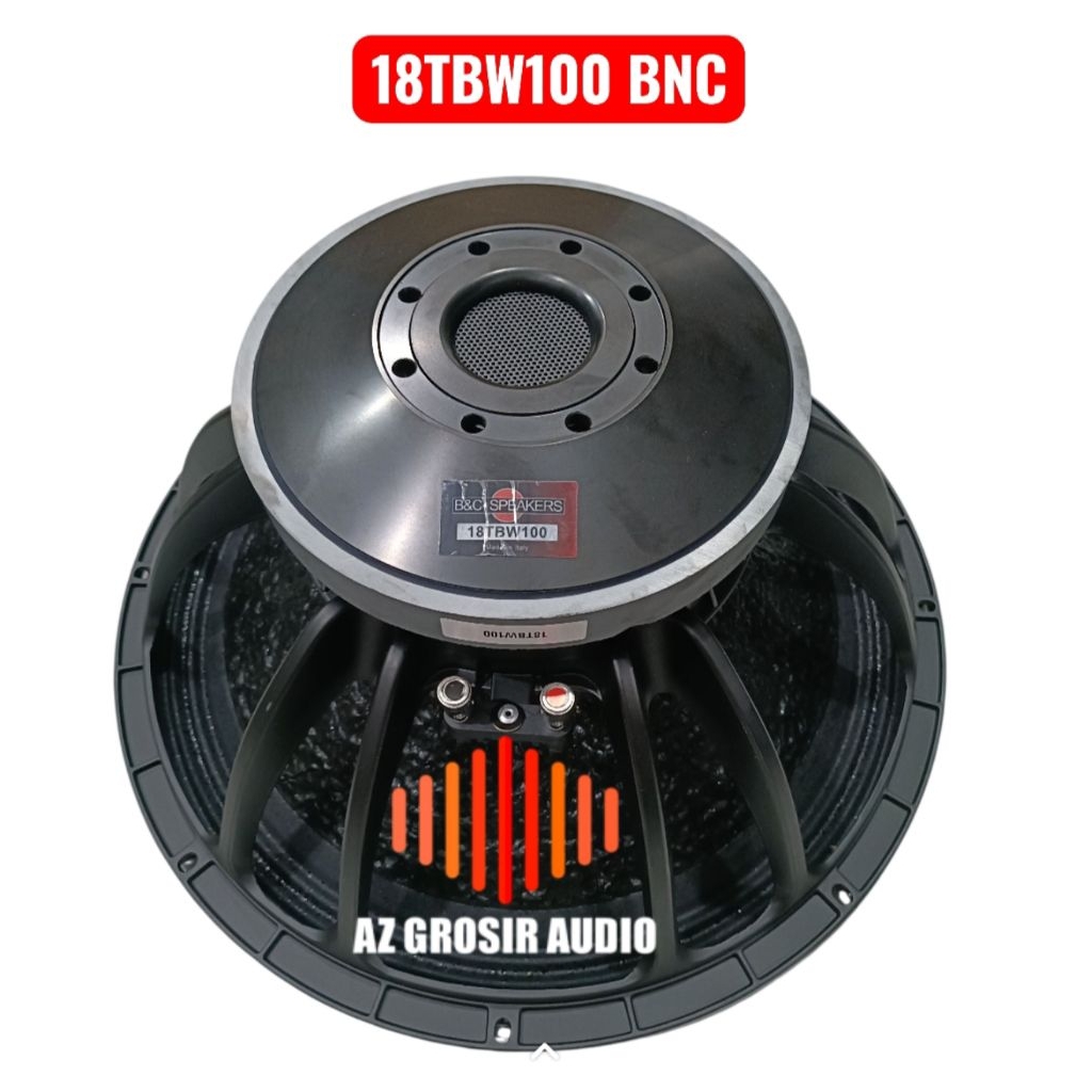 Speaker 18 Inch B&C Speaker 18TBW100 GRADE A Magnet Cembung BNC 18tbw100