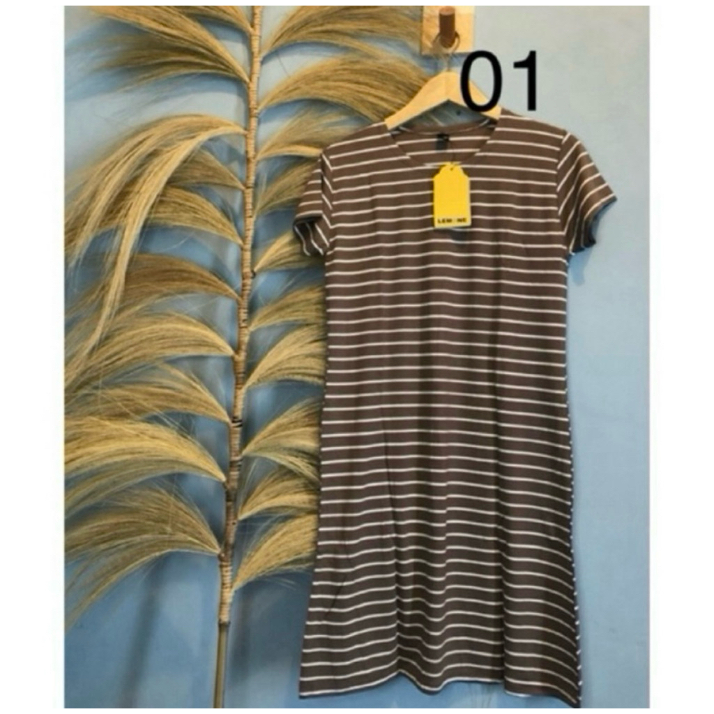 LEMONE Daster salur rayon XL