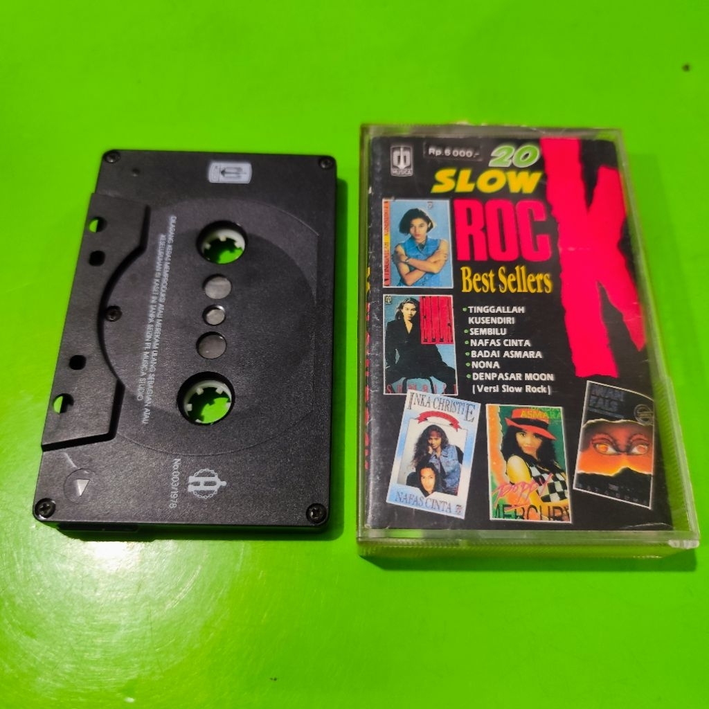 Kaset 20 SLOW ROCK BEST SELLERS