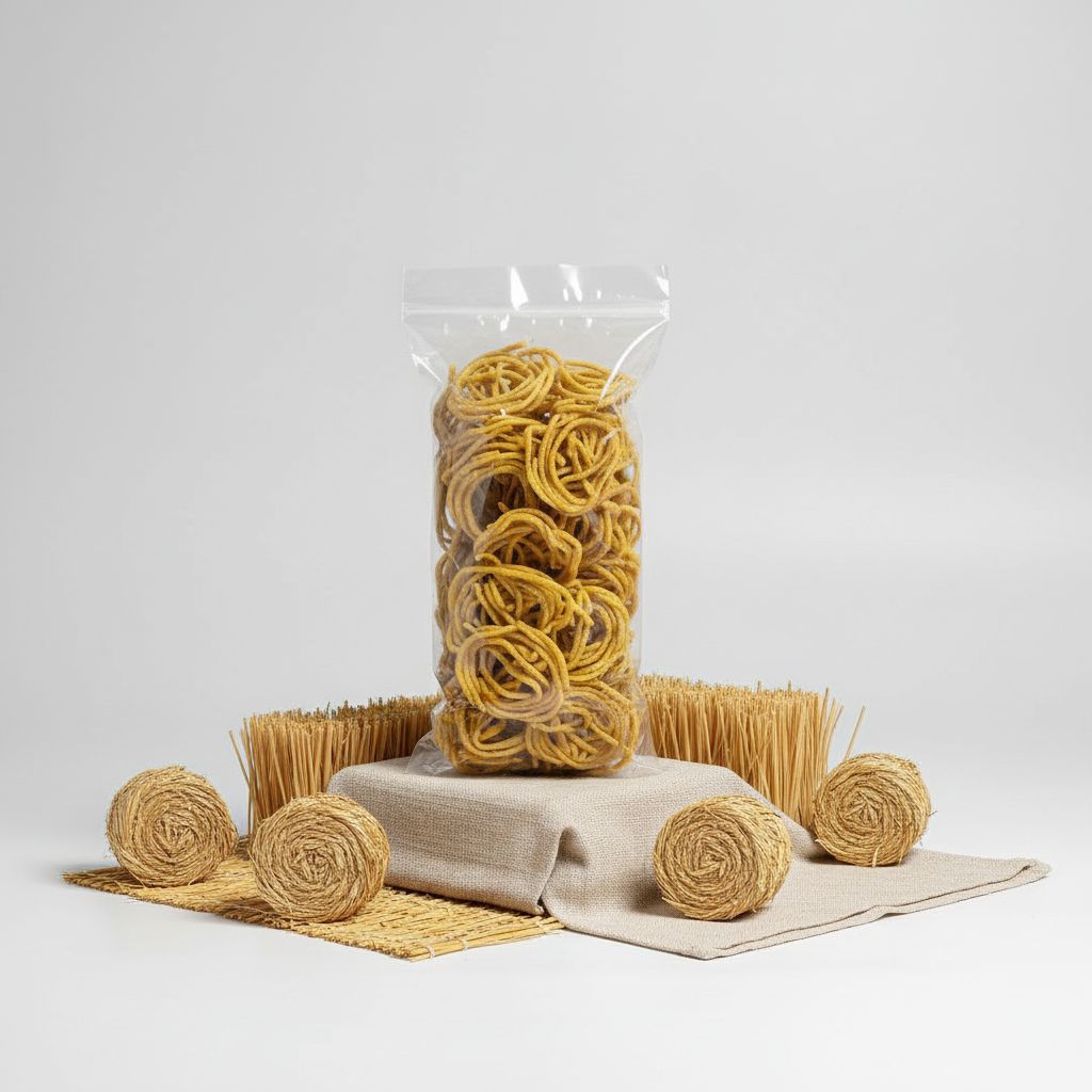 Termurah Snack Jadul Kerupuk Mie Kuning Bantat Gobras Bulat Gurih Dengan Variasi Baso, Pangsit, Cira