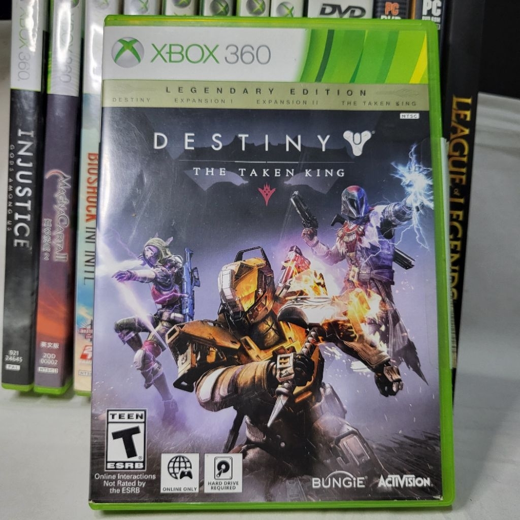 bd xbox 360 destiny the taken king legendary edition