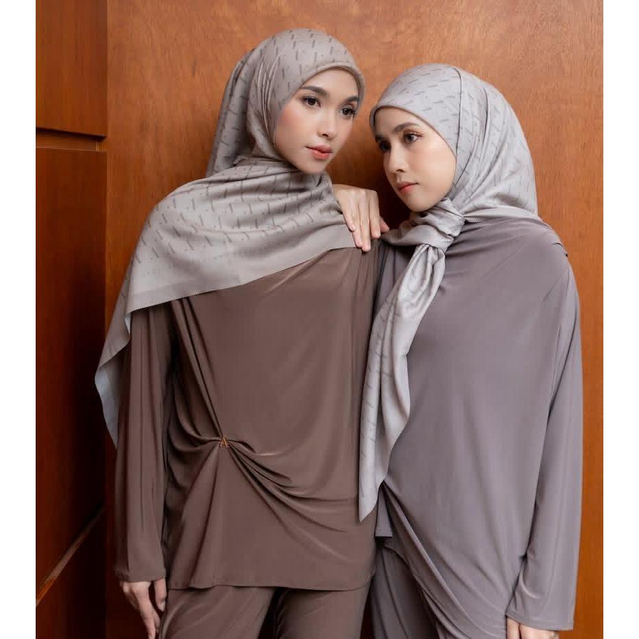 Rare Monogram (Voal) Series By Arascarf | Monogram Series Arascarf