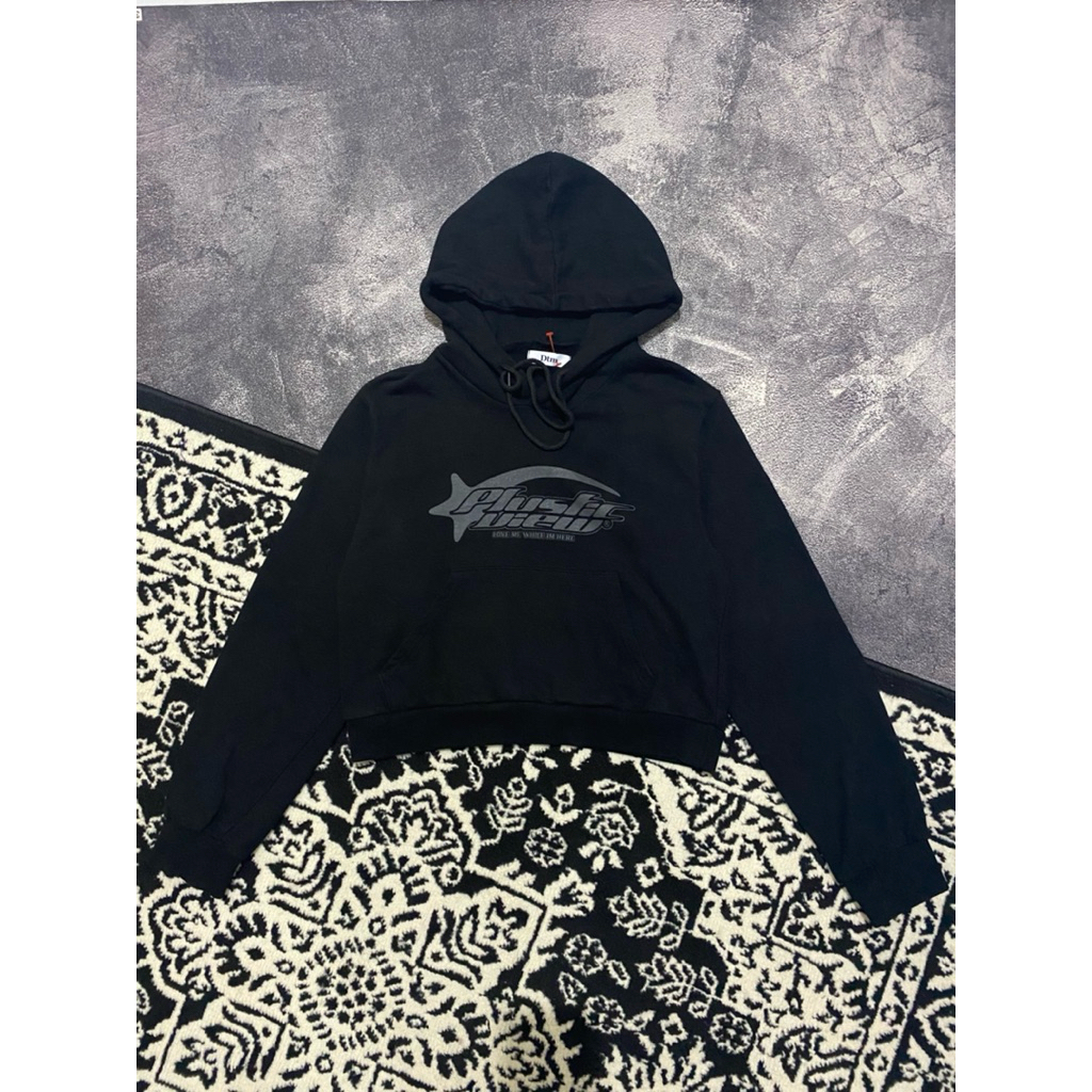 hoodie crop boxy second