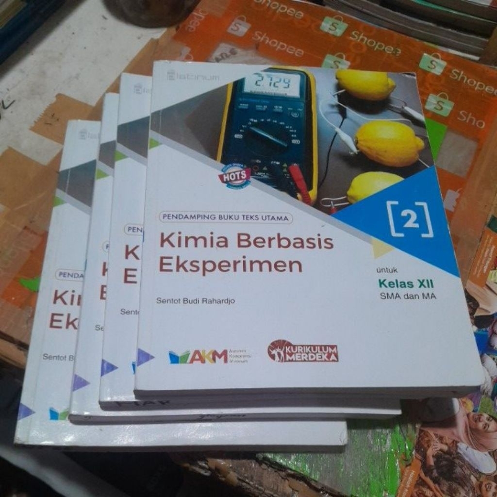 BUKU KIMIA/ KIMIA BERBASIS EKSPERIMEN UNTUK SMA DAN MA KELAS XII/12/3 KURIKULUM MERDEKA PENERBIT PLA