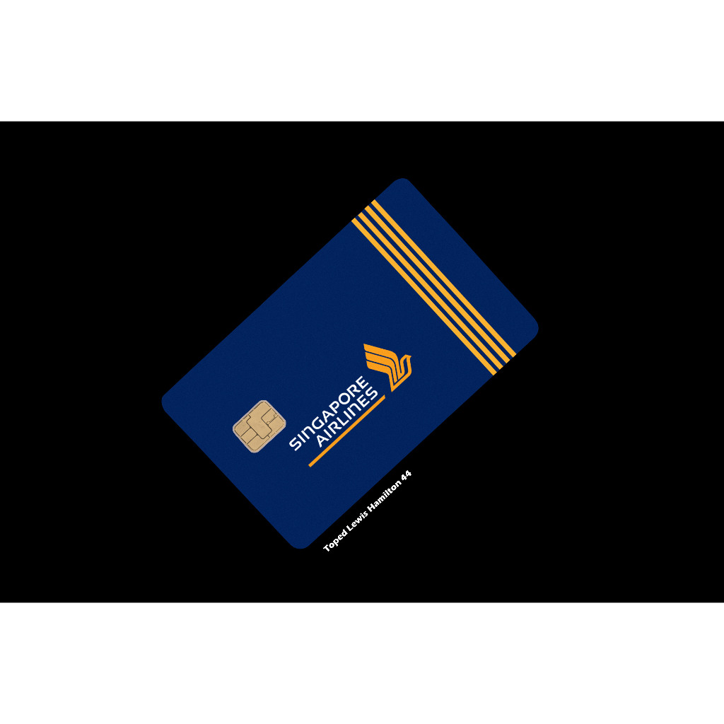 Custom Kartu Singapore Airlines Gen 2 Flazz BCA Emoney Mandiri