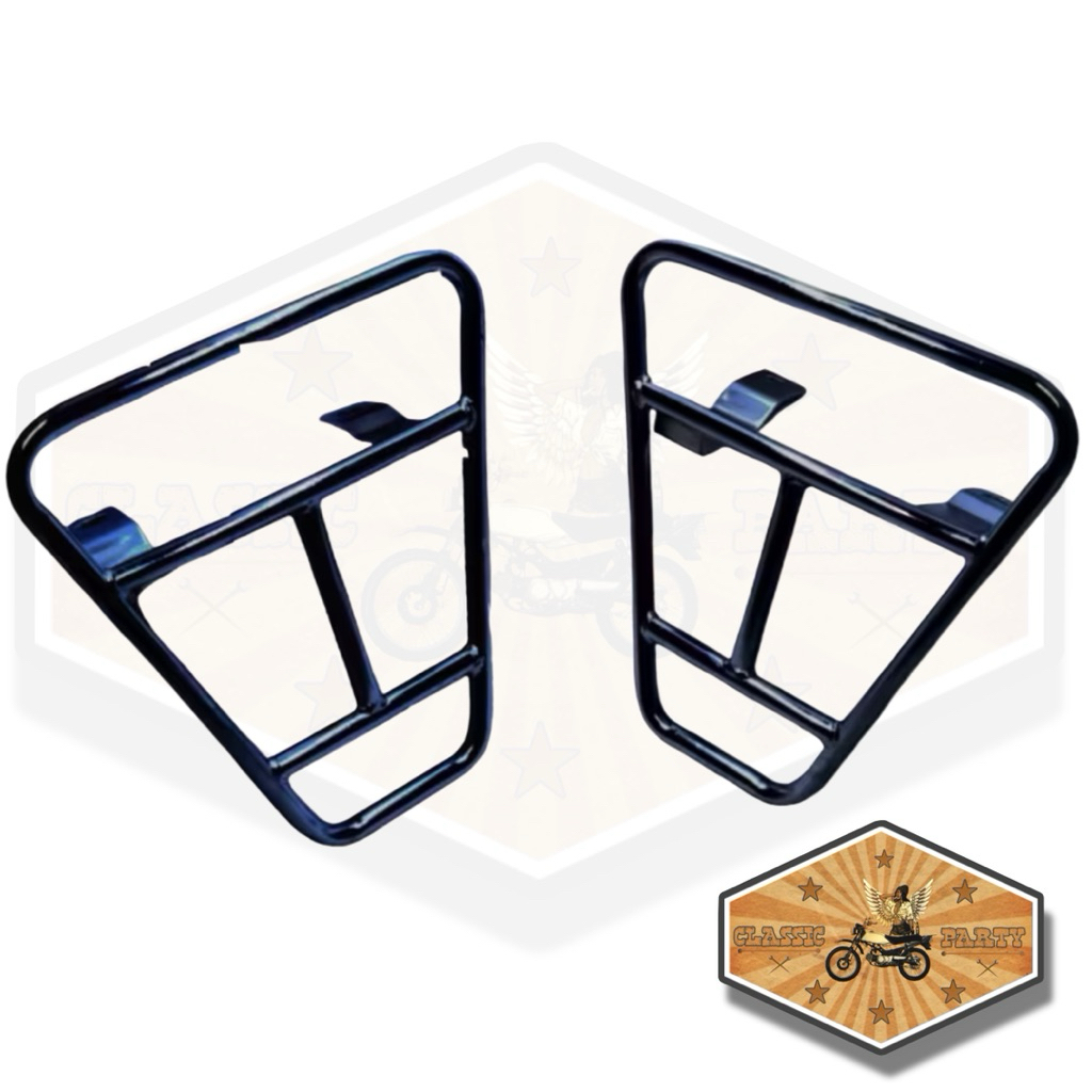 Side bag astrea grand / dudukan kantong pinggir astrea grand warna hitam