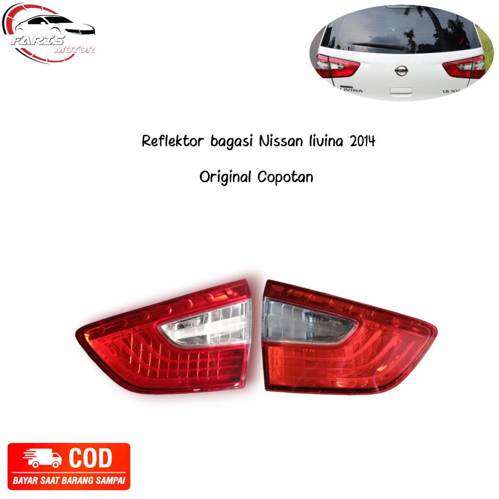 reflektor nissan grand livina 2014
